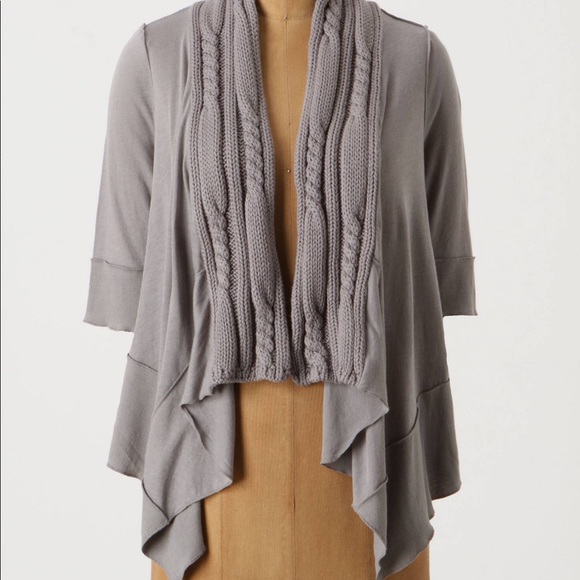 Anthropologie Sweaters - Anthropologie | Tiny ‘On The Ropes’ Open Cardigan